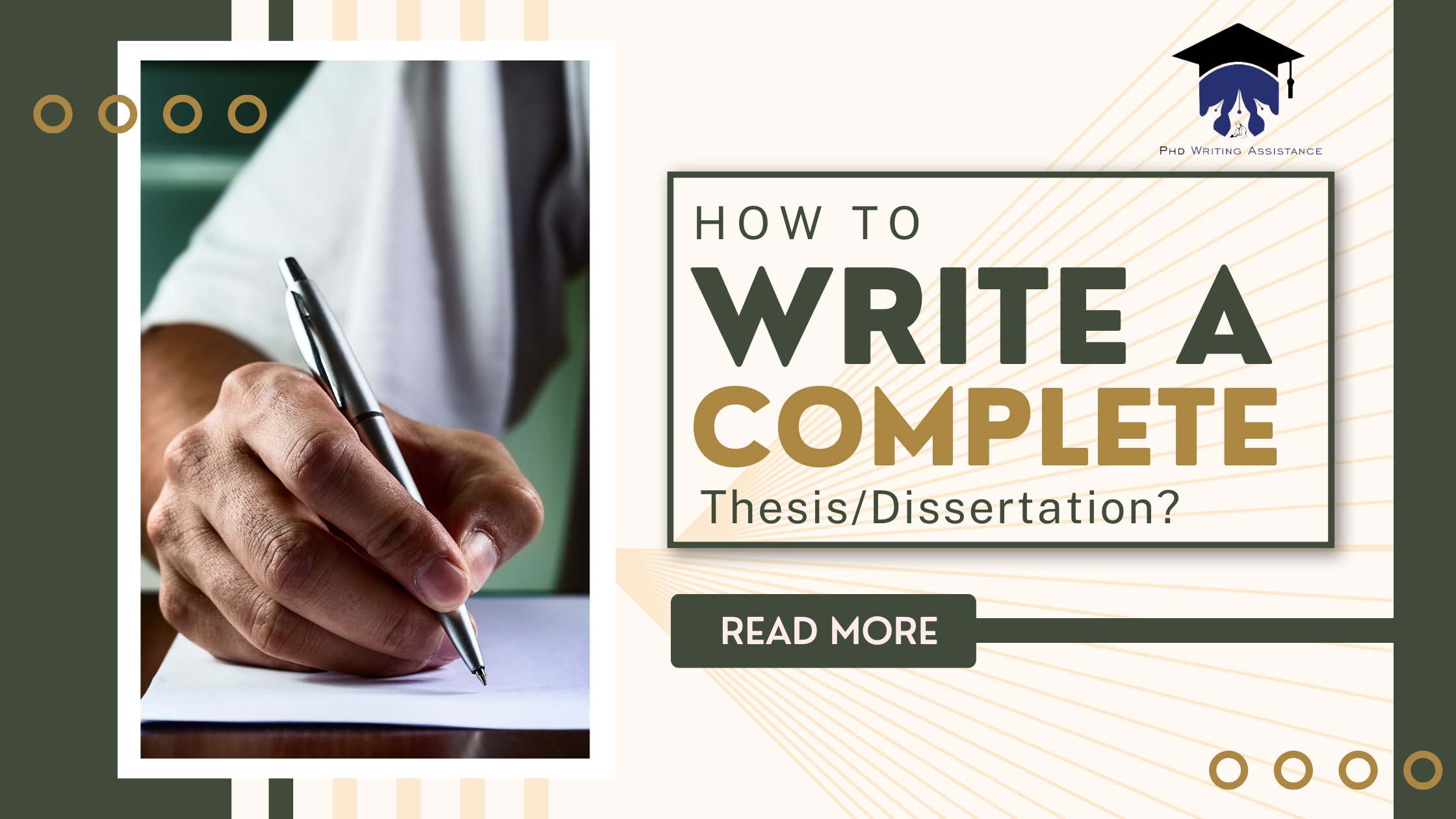 How to Write a Complete Thesis/Dissertation?