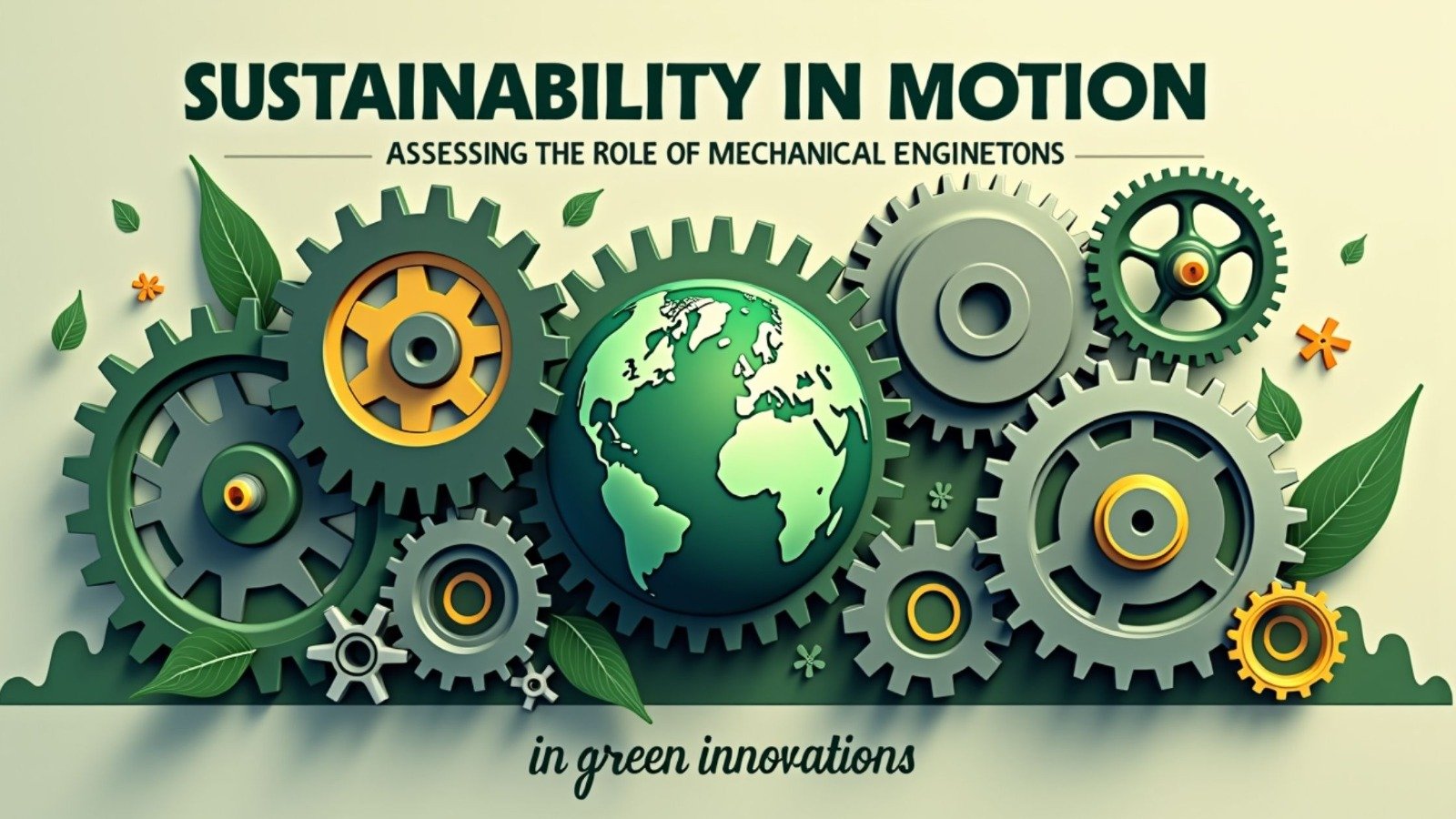 Sustainability in Motion: Assessing the Role of Mechanical Engineering in Green Innovations