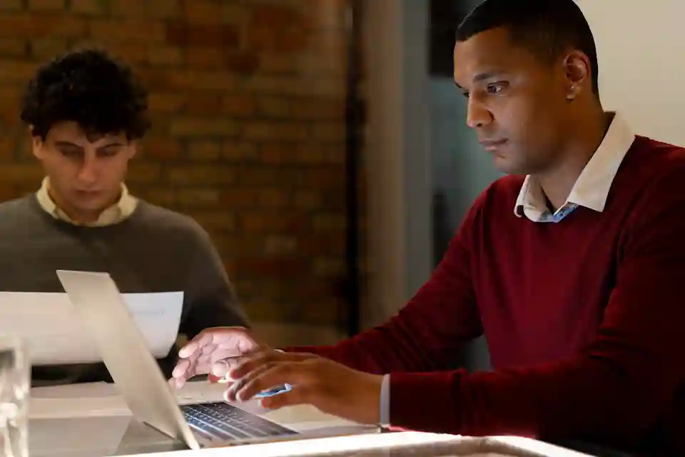 Workspace with organized research material used for premium dissertation writing services.