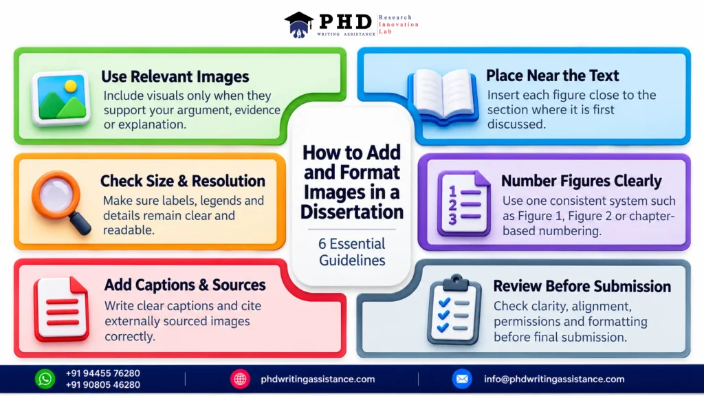 Format Images in a Dissertation